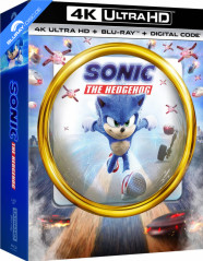 Sonic The Hedgehog 4K - Bonus Stage Mini-Steelbook Special Edition Box (4K UHD + Blu-ray + Digital Copy) (US Import) Blu-ray