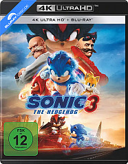 Sonic the Hedgehog 3 4K (4K UHD + Blu-ray) Blu-ray