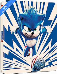 Sonic the Hedgehog 3 4K - Edizione Limitata Cover A Steelbook (4K UHD + Blu-ray) (IT Import) Blu-ray