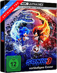 Sonic the Hedgehog 3 4K (Limited Steelbook Edition) (4K UHD + Blu-ray) Blu-ray