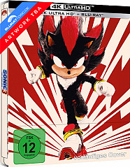 Sonic the Hedgehog 3 4K (Limited Steelbook Edition) (Cover Shadow) (4K UHD + Blu-ray) Blu-ray