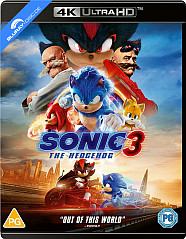 Sonic the Hedgehog 3 4K (4K UHD) (UK Import ohne dt. Ton) Blu-ray