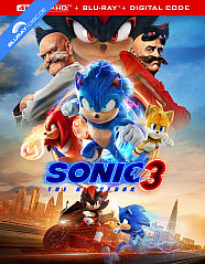 Sonic the Hedgehog 3 4K (4K UHD + Blu-ray + Digital Copy) (US Import ohne dt. Ton) Blu-ray