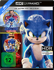 Sonic The Hedgehog 4K + Sonic The Hedgehog 2 4K (2 4K UHD + 2 Blu-ray) Blu-ray