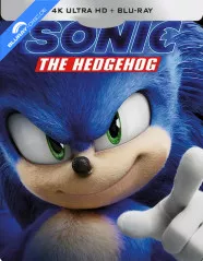 Sonic The Hedgehog 4K - Limited Edition Steelbook (4K UHD + Blu-ray) (TH Import) Blu-ray