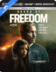 Sound of Freedom 4K - Special Edition Steelbook (4K UHD + Blu-ray + Bonus Blu-ray + Digital Copy) (US Import ohne dt. Ton) Blu-ray