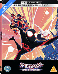 Spider-Man: Across the Spider-Verse 4K - Limited Edition Steelbook (4K UHD + Blu-ray) (UK Import ohne dt. Ton) Blu-ray