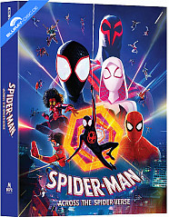 Spider-Man: Across the Spider-Verse 4K - Manta Lab Exclusive #72 Limited Edition Double Lenticular Fullslip B Steelbook (4K UHD + Blu-ray) (HK Import ohne dt. Ton) Blu-ray