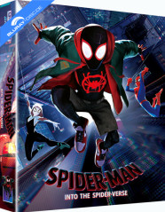 Spider-Man: Into the Spider-Verse 4K - WeET Collection Exclusive #16 Limited Edition Lenticular Fullslip B1 Steelbook (4K UHD + Blu-ray 3D + Blu-ray) (KR Import ohne dt. Ton) Blu-ray