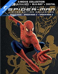 Spider-Man: Trilogy 4K - Limited 3-Movies Collection Digibook (4K UHD + Blu-ray + Digital Copy) (US Import) Blu-ray