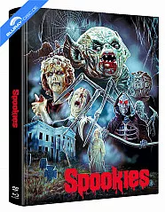 Spookies - Die Killermonster (Wattierte Limited Mediabook Edition) (Cover W) (Blu-ray + 2 Bonus-DVD) Blu-ray