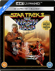 Star Trek II: The Wrath of Khan 4K - Theatrical and Director's Cut (4K UHD + Blu-ray) (UK Import) Blu-ray