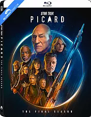 Star Trek: Picard - The Final Season - Édition Boîtier Limitée Steelbook (FR Import) Blu-ray