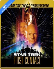 Star Trek: Premier Contact - 50ème Anniversaire - Édition Limitée Steelbook (FR Import) Blu-ray