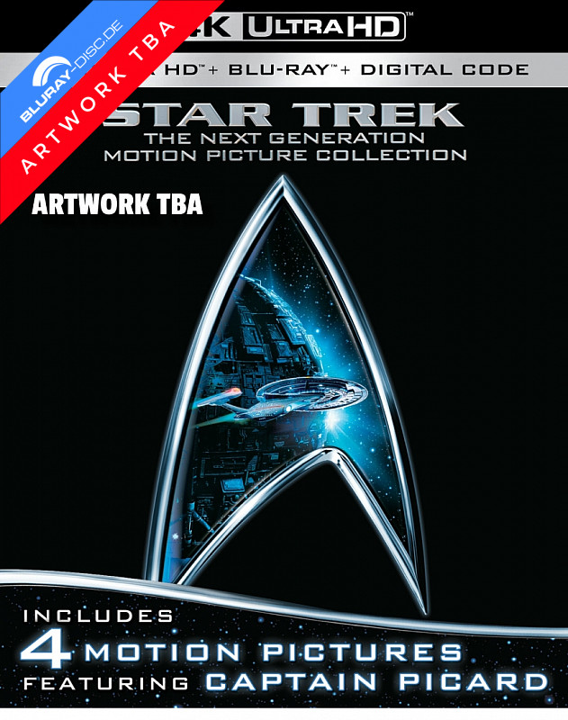 Star Trek: The Next Generation Motion Picture Collection 4K 4K UHD ...