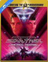 Star Trek V: The Final Frontier - 50th Anniversary - Limited Edition Steelbook (UK Import) Blu-ray