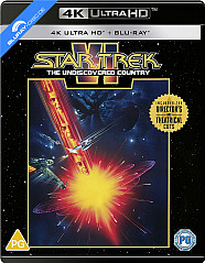 Star Trek VI: The Undiscovered Country 4K - Theatrical and Director's Cut (4K UHD + Blu-ray) (UK Import) Blu-ray