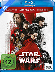 Star Wars: Die letzten Jedi 3D (Blu-ray 3D + Blu-ray + Bonus Blu-ray) Blu-ray