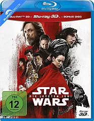 Star Wars: Die letzten Jedi 3D (Blu-ray 3D + Blu-ray + Bonus Blu-ray) Blu-ray