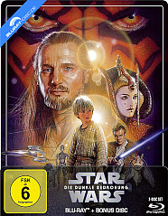 Star Wars: Episode 1 - Die dunkle Bedrohung (Limited Steelbook Edition) (Blu-ray + Bonus Blu-ray) Blu-ray