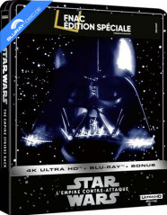 Star Wars: Episode V - L'Empire contre-attaque (1980) 4K - FNAC Exclusive Édition Spéciale Steelbook (4K UHD + Blu-ray + Bonus Blu-ray) (FR Import) Blu-ray