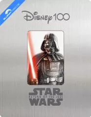 Star Wars: Episode VI - Return of the Jedi (1983) 4K - 100 Years of Disney - Amazon Exclusive Limited Edition Steelbook (4K UHD + Blu-ray + Bonus Blu-ray + MovieNex) (JP Import ohne dt. Ton) Blu-ray