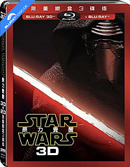 Star Wars: The Force Awakens 3D - Limited Edition Steelbook (Blu-ray 3D + Blu-ray + Bonus Blu-ray) (TW Import ohne dt. Ton) Blu-ray