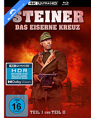 Steiner - Das Eiserne Kreuz - Teil I 4K und Teil II (Limited Mediabook Edition) (4K UHD + 2 Blu-ray + Bonus Blu-ray) Blu-ray