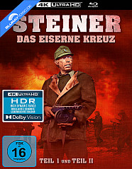 Steiner - Das Eiserne Kreuz - Teil I 4K und Teil II (Limited Mediabook Edition) (4K UHD + 2 Blu-ray + Bonus Blu-ray) Blu-ray