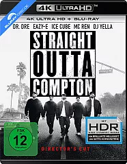 Straight Outta Compton (Kinofassung und Director's Cut) 4K (4K UHD + Blu-ray + UV Copy) Blu-ray