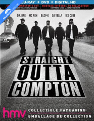 Straight Outta Compton - Theatrical and Director's Cut - HMV Exclusive Limited Edition Steelbook (Blu-ray + DVD + UV Copy) (CA Import ohne dt. Ton) Blu-ray