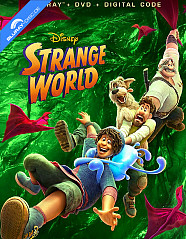 Strange World (2022) (Blu-ray + DVD + Digital Copy) (US Import ohne dt. Ton) Blu-ray
