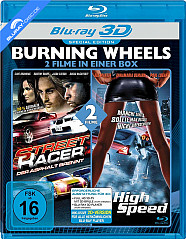 Street Racer - Der Asphalt brennt 3D + High Speed (2011) 3D (Burning Wheels Double Feature) (Blu-ray 3D) Blu-ray