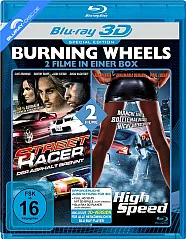 Street Racer - Der Asphalt brennt 3D + High Speed (2011) 3D (Burning Wheels Double Feature) (Blu-ray 3D) Blu-ray