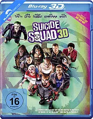Suicide Squad (2016) 3D (Kinofassung + Extended Cut) (Blu-ray 3D + Blu-ray + UV Copy) Blu-ray