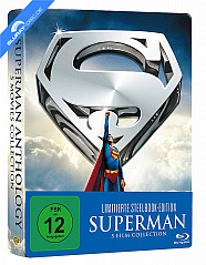 Superman (1-5) Spielfilm Collection (Limited Steelbook Edition) Blu-ray
