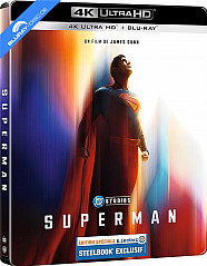 Superman (2025) 4K - E.Leclerc Exclusive Édition Spéciale Steelbook (4K UHD + Blu-ray) (FR Import ohne dt. Ton)