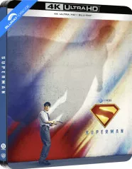 Superman (2025) 4K - Edizione Limitata Cover A Steelbook (4K UHD + Blu-ray) (IT Import) Blu-ray