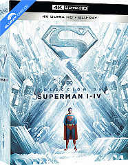 Superman I - IV 4K - 5-Film Colección (4K UHD + Blu-ray) (ES Import) Blu-ray