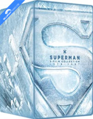 Superman I à IV 4K - 5-Film Collection - Édition Boîtier Steelbook - Box Set (4K UHD + Blu-ray) (FR Import) Blu-ray