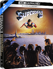 Superman II: Theatrical and Donner Cut 4K - Édition Limitée Steelbook (4K UHD + Blu-ray) (FR Import) Blu-ray