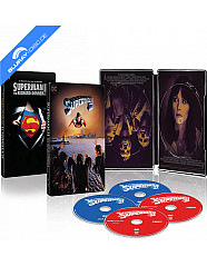 Superman II: Theatrical and Donner Cut 4K - Edizione Limitata Steelbook (4K UHD + Blu-ray) (IT Import) Blu-ray