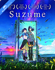 Suzume (2022) - Limited Edition Steelbook (Blu-ray + Bonus Blu-ray + DVD) (UK Import ohne dt. Ton) Blu-ray