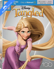 Tangled - 100 Years of Disney - Walmart Exclusive Limited Edition Slipcover (Blu-ray + DVD + Digital Copy) (US Import ohne dt. Ton) Blu-ray