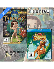 Tarzan (1999) + Tarzan II (Limited Edition) (Blu-ray + DVD) Blu-ray
