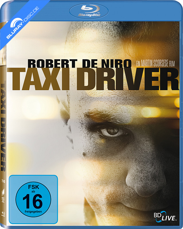 Taxi Driver (1976) blu-ray movie cover