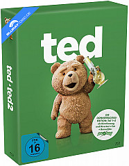 Ted 1+2 (Kinofassung + Director's Cut) (Die Donnerbuddies-Edition) (4 Blu-ray + Bonus Blu-ray) Blu-ray