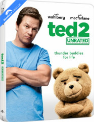 Ted 2 - Theatrical and Unrated Cut - Target Exclusive Limited Edition Steelbook (Blu-ray + DVD + UV Copy) (US Import ohne dt. Ton) Blu-ray