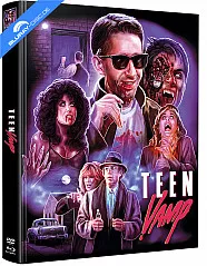 Teen Vamp (1989) (Wattierte Limited Mediabook Edition) (Cover W) (Blu-ray + 2 Bonus-DVD) Blu-ray