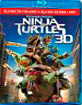 Teenage Mutant Ninja Turtles (2014) 3D (Blu-ray 3D + Blu-ray + Bonus Blu-ray + DVD) (ES Import) Blu-ray